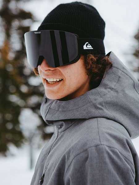 Ochelari De Protecţie Barbati Quiksilver QSRC Color Luxe Snowboard/Ski Negrii | DXJEC3PM
